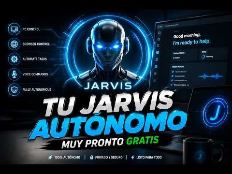 ¡Estoy creando un JARVIS AUTÓNOMO GRATIS! 🤖 Controlará tu PC y navegador