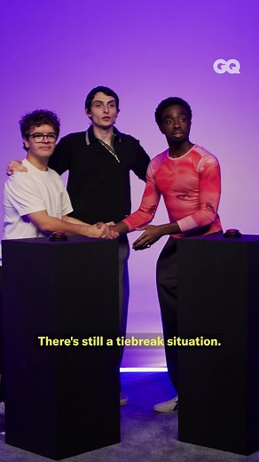 #StrangerThings has officially come to an end, but the core four are forever. 🫶 At the link in bio, see #FinnWolfhardl, #GatenMatarazzo, #CalebMclaughlin, and #NoahSchnapp test their knowledge in the ultimate Stranger Things pop quiz.
