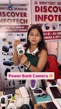 Power Bank Camera 🔥😍