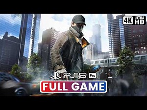 Watch Dogs | Full Game (PS5 Pro 4K UHD)