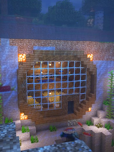 Building an Underwater House in Minecraft Tutorial