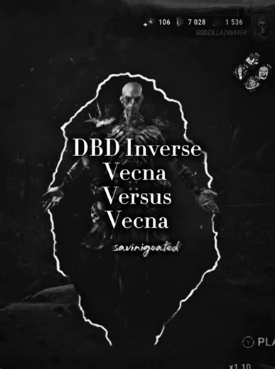 Vecna gameplay tn #edi #dbd #inverse #vecna #strangerthings | vecna