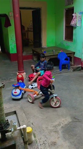 aaja mere gadi me vgg#tractor #anaya #cutebaby
