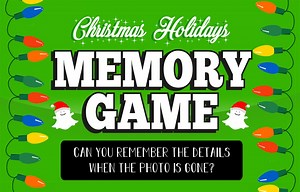 Christmas MEMORY Game - Virtual Game Photographic Memory Game PC MAC iPad Fun Family Classroom Game Zoom Classroom - Etsy