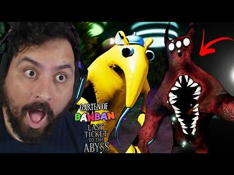 PLAYING the NEW GARTEN OF BANBAN 9 *LAST TICKET TO THE ABYSS* (COMPLETE and AMAZING) DEMO SHOWCASE
