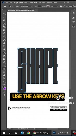 Typography Effect in Photoshop #typography #photoshop #adobe #design #graphicdesign #photoshoptutorial