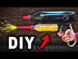 Plastic Bottles into Full-Auto Airsoft Launcher – Easy DIY