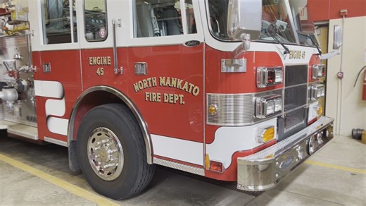 Firefighters face subzero temperatures responding to North Mankato house fire