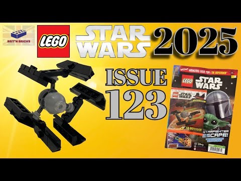 LEGO Star Wars magazine issue 123 Set 912506-1 - (2025) TIE Defender