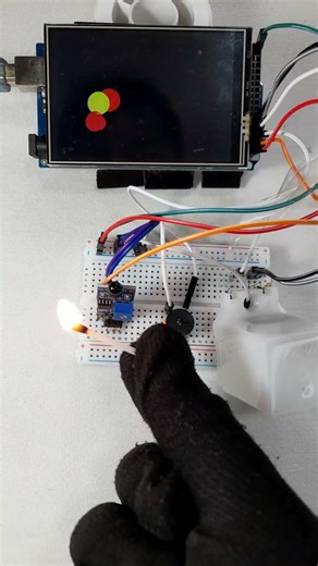 Creative Fire Detection Idea 😎#shorts #diy #viral