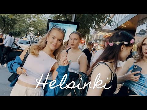 Helsinki Finland Nightlife 2023 *FULL TOUR* 🇫🇮 4k Walking Tour 2023 Crazy Night