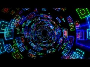 4K Abstract Tunnel VJ Motion Background || 4K Flashing Lights VJ Loop || Free Video Background
