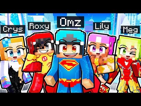 My Friends Are SUPERHEROS In Minecraft!