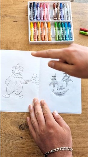 Drawing Clown 🤡 with Thread 🧵
