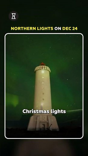 Northern Lights on Christmas Eve!