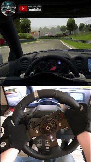 NISSAN GT-R R35 - NÜRBURGRING - NFS SHIFT 2 UNLEASHED - STEERING WHEEL GAMEPLAY