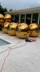 173K views · 216 reactions | Shop Bigshinyballs.com. 10% off your first order #sculpture #artgallery #oddlysatisfying #artist #artstudio #artinstallation | Big Shiny Balls | Facebook