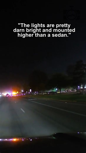 "The lights are pretty darn bright and mounted higher than a sedan." | Dashcam Lessons