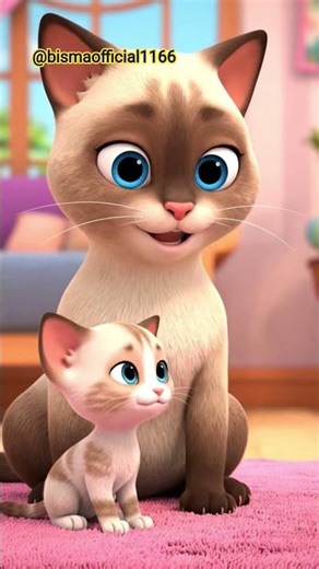 Cute Urdu Talking Cat 🐱❤️ | Respect Your Elders | Moral Story for Kids|urdu talking cat cartoon|cat