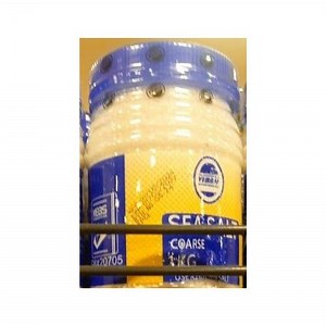 Coarse Sea Salt(a natural salt harvested from evaporated seawater)