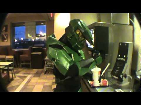 Master Chief at McDonalds