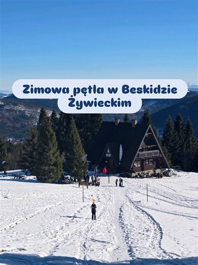 Kolejna fajna trasa w zimowej odsłonie. #beskidy #góry #beskidymountains