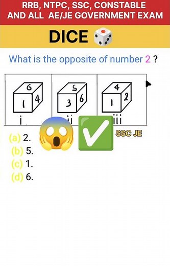 DICE, Identifying hidden faces||reasoning||logical reasoning. #reasoningtricks #dice #shorts