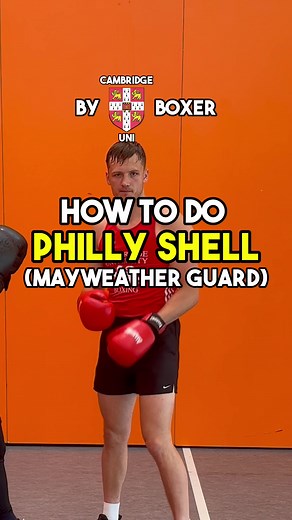 Boxing tutorial: how to do the Philly shell guard, also known as the Mayweather guard! #boxingtutorial #boxingtraining #floydmayweather