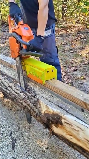 HomeMade Chainsaw Mill Making A Walnut Beam-Part 16