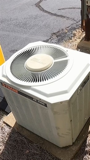 2001 Trane XE1000 heat pump startup