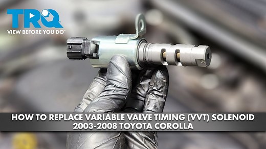 How to Replace Variable Valve Timing VVT Solenoid 2003-2008 Toyota Corolla