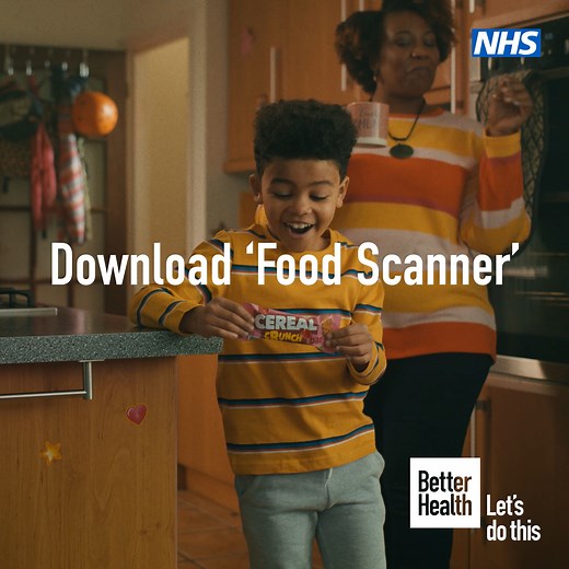 1.4K views | The Food Scanner app is a handy health hack for families that helps to swap foods that are high in fat, sugar and salt, to healthier choices. Download the free Food Scanner app today: nhs.uk/healthier-families/food-facts/nhs-food-scanner-app/ | Better Health Families | Facebook
