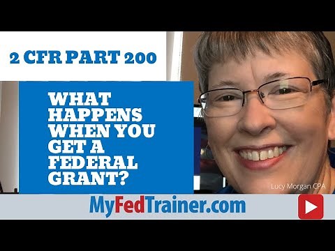 2 CFR Part 200: What Can Federal Grant Money Be Used For? (REALLY!)
