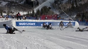 28K views · 269 reactions | Forget rodeo clowns -- cowboys on skiis...