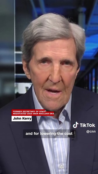 Former Secretary of State John Kerry, who helped negotiate the 2015 Iran nuclear deal, joined CNN's Kaitlan Collins to discuss President Donald Trump's handling of the war and what advice he has for Trump on negotiations with Iran.