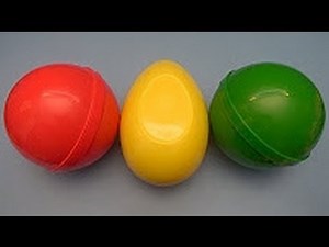 Learn Colours with Surprise Nesting Eggs! Opening Surprise Eggs with Choco Treasure Inside! 30
