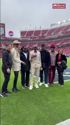 Forever 49ers showing up to support the Red and Gold ❤️ | NBC Sports Bay Area