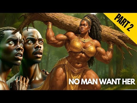 THE STRONG MUSCULAR PRINCESS NO MAN WANTED TO MARRY #Africantales #folktales