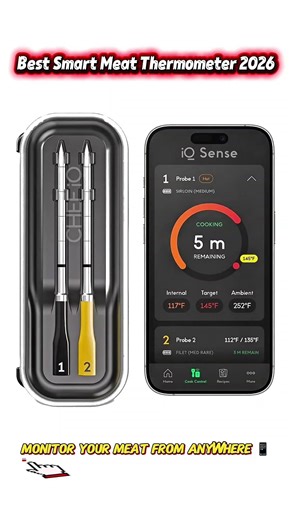 CHEF iQ Sense Review 2026 | Best Smart Meat Thermometer with WiFi
