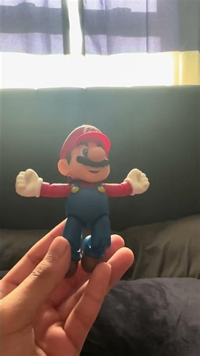 Mario opens Mario figure #mario #plush #unboxing ￼