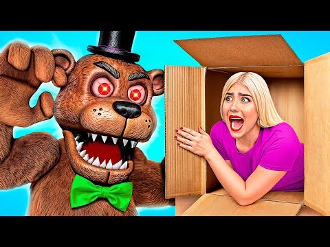 Extreme Hide and Seek with Freddy's Fazbear | Funny Challenges by Friendly DO
