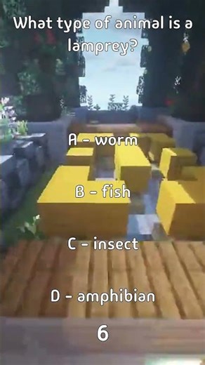 What type of animal is a lamprey?