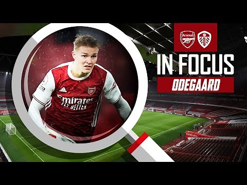 Martin Odegaard | Every Touch | Arsenal 4-2 Leeds | Premier League