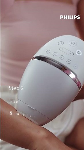Hair removal in just 3 steps | Philips Lumea Prestige