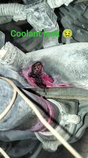 How to fix a coolant leak #automobile #mechanic #car #mechaniclife #automechanic #autorepair