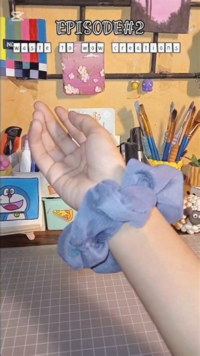 DIY Scrunchi ✂️ #scrunchies #homemade #diy #diyscrunchie