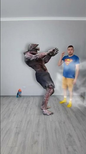 Zombie attacked me in real life #shorts