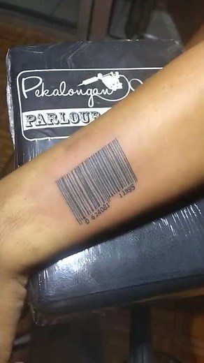 barcode tattoo || tattoo indonesia