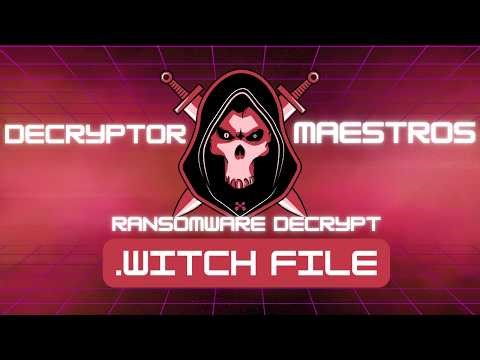 Witch (.witch) ransomware virus - removal and decryption options 2026