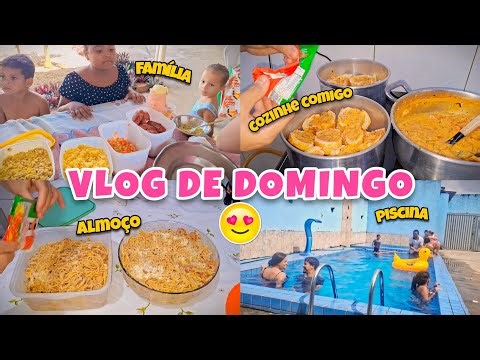 VLOG ✨️Sunday with Family🥰 POOL | SAUSAGE PASTA | HOT DOG🏝